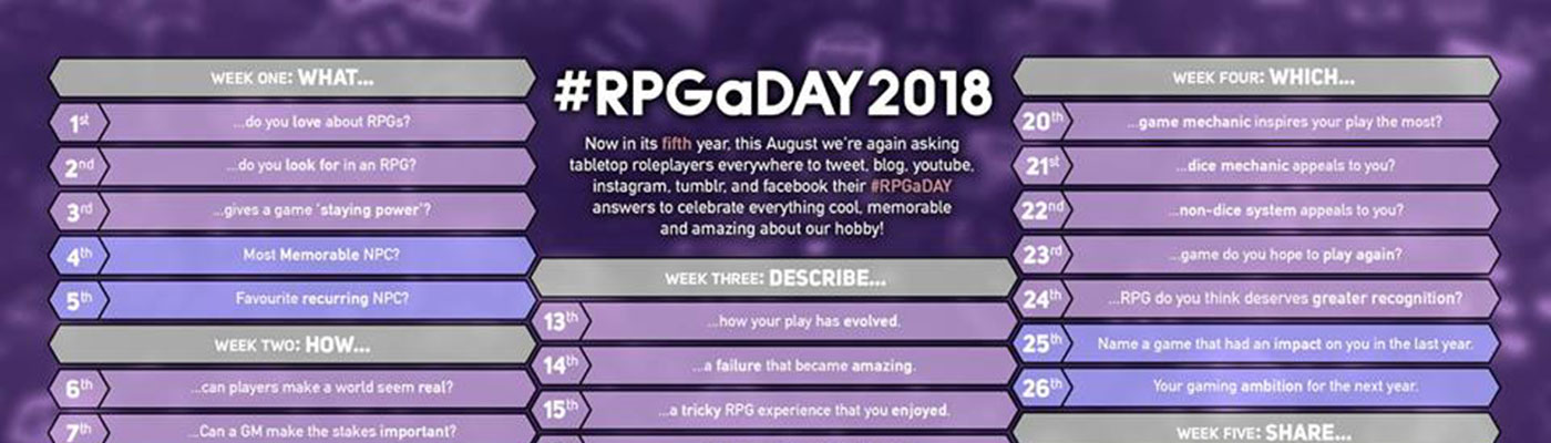RPGaDAY 2018 #2